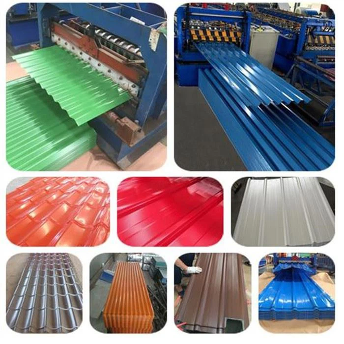 Prepainted Galvalume Steel Roofing Sheets