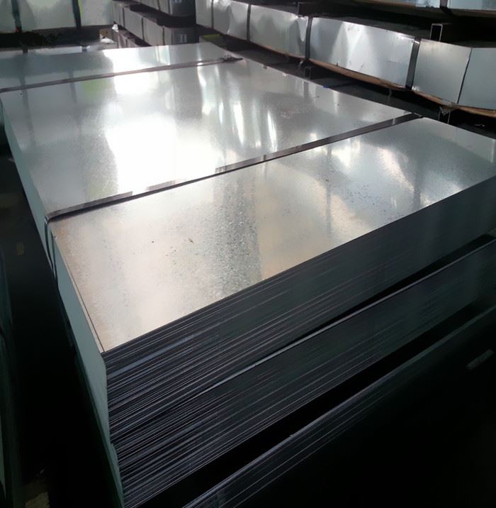 galvanised steel galvanised steel