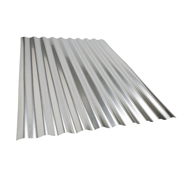 Hoja de zinc de aluminio de techo de metal de 0,45 mm de espesor