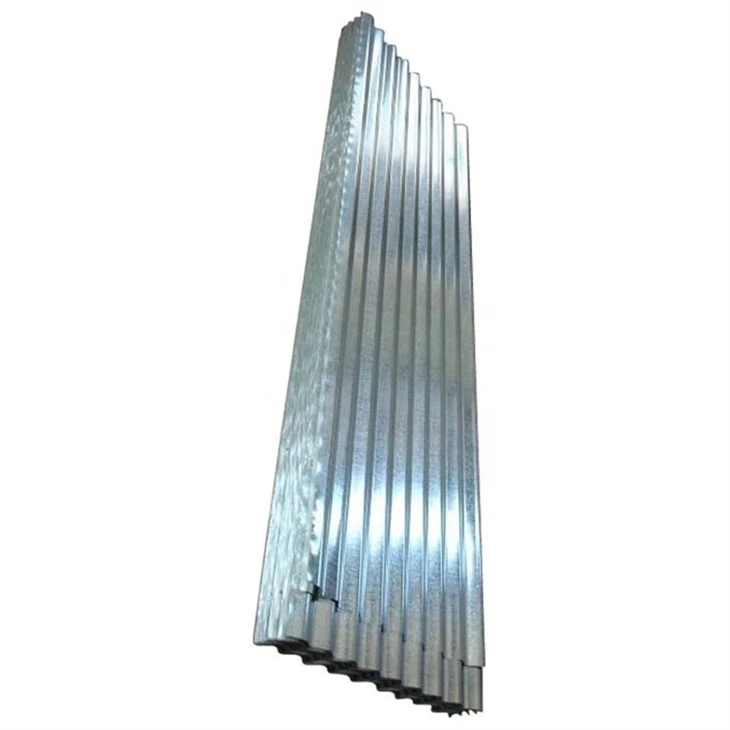 Panel de techo de acero galvanizado corrugado de 2 pies X de 8 pies