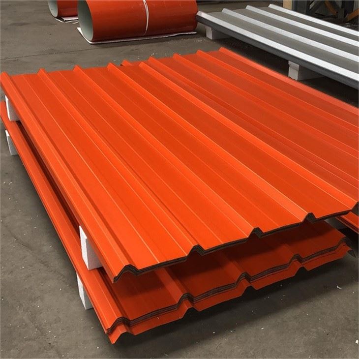PPGL Corrugated Metal Roofing Sheet