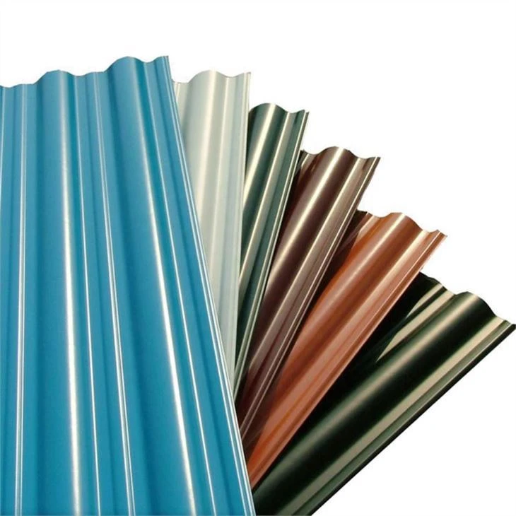 PPGL Prepintado Galvalume Corrugado Roofing Sheet