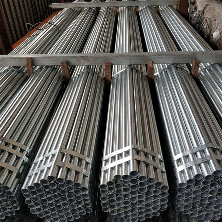 Tubos redondos de acero galvanizado