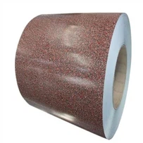 Acero de aluminio recubierto de color