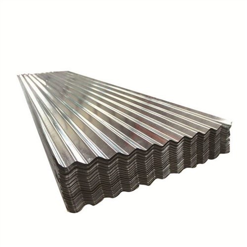 Láminas de metal corrugado