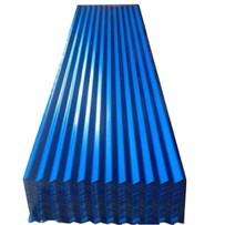 Hojas para techos galvanizadas de acero corrugado revestidas de color