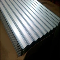 Hoja de acero revestida de zinc acanalado para techos para el material de construcción
