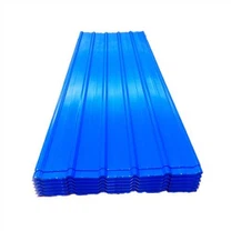 Hoja de techo corrugado de acero recubierto de color galvanizado
