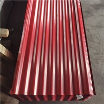 Hoja de techo recubierta de color galvanizado