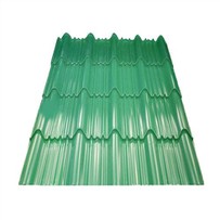 Hoja de techo corrugado galvanizado prepintado