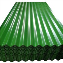 Hoja de techo corrugado de acero Galvalume prepintado
