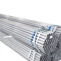Tubo de acero galvanizado redondo