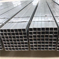 Tubo de acero galvanizado cuadrado