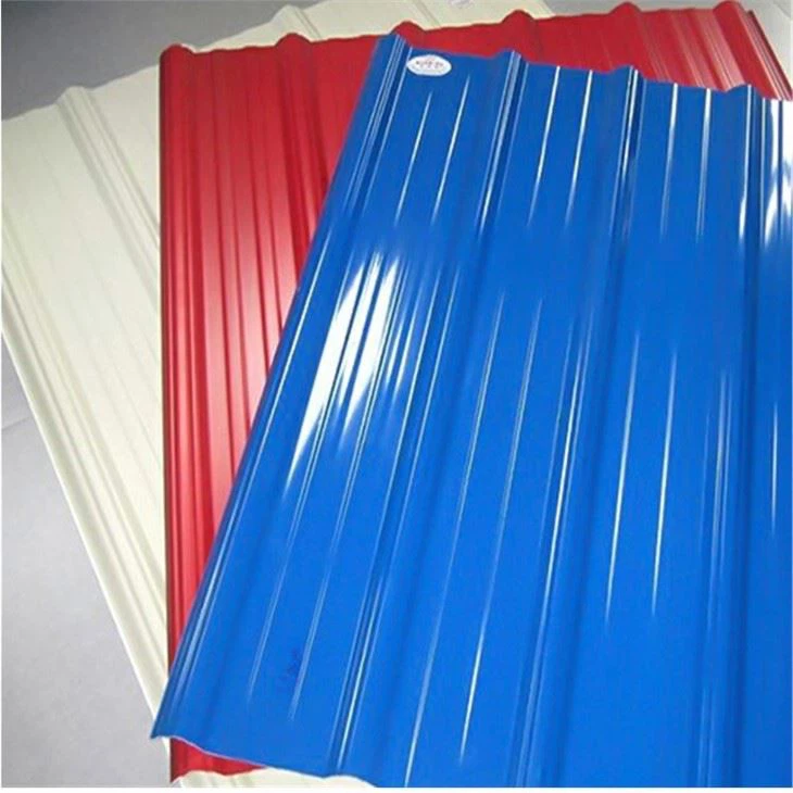 Color Zinc Galvanizado Acero Corrugado Hierro Láminas para Techos