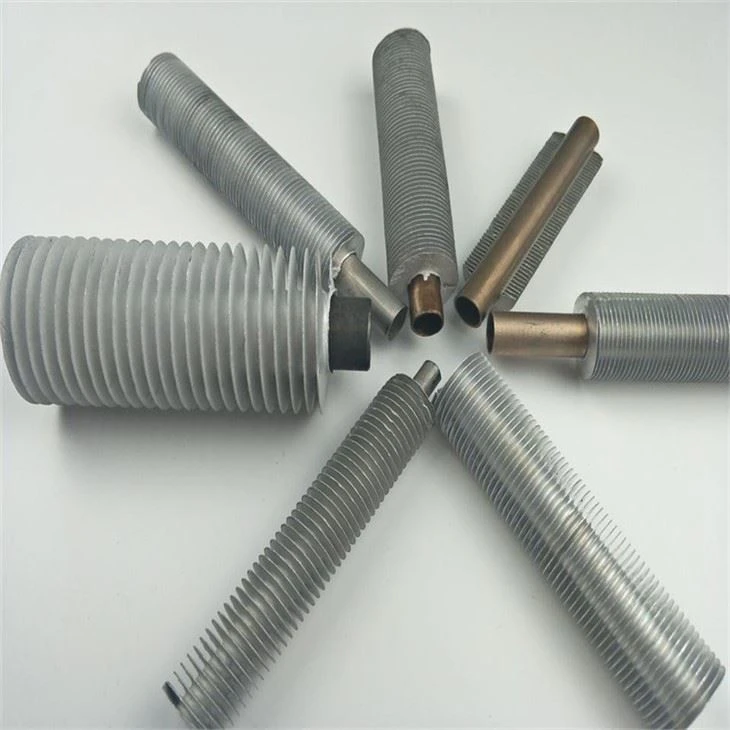 Tubo con aletas de acero inoxidable de alta calidad