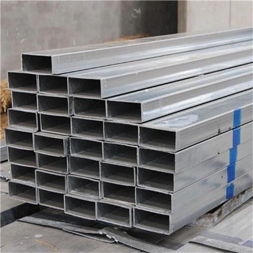 Andamio de tubo cuadrado galvanizado ASTM