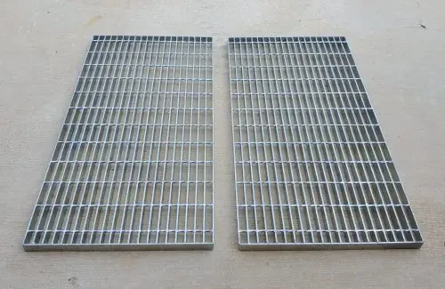 Galvanized Metal Steel Bar Grating With Fixing Clips high quality